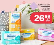 Cuddlesome Mini Pack Nappies 12's/10's/10's/9's/9's-Per Pack