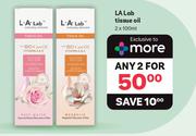 L.A.Lab Tissue Oil-For 2 x 100ml