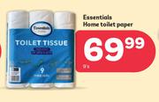 Essentials Home Toilet Paper-9's