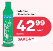 Sofnfree Oil Moisturiser-350ml Each