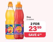 Oros-2 x 500ml