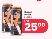 Reboost Energy-2 x 500ml