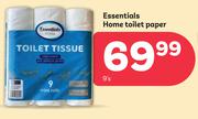 Essentials Home Toilet Paper-9's