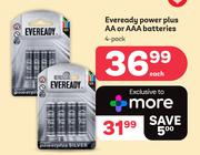 Everyday Power Plus AA Or AAA Batteries 4 Pack-Each