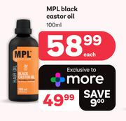 MPL Black Castor Oil-100ml Each