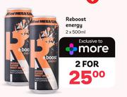 Reboost Energy-2 x 500ml