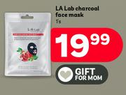 LA Lab Charcoal Face Mask-Each