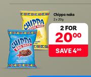 Chippa Naks-For 2 x 20g