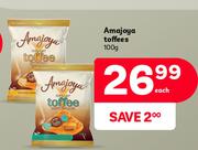 Amajoya Toffees-100g Each