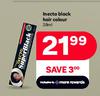 Inecto Black Hair Colour-28ml