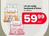 LA Lab Caddy Handwash & Lotion-2 x 300ml Each