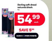 Darling Soft Dread Naturals Block-1's Each