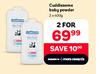 Cuddlesome Baby Powder-2 x 400g
