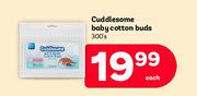 Cuddlesome Baby Cotton Buds-300's