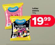 Lekker Sweets-130g Each