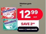 Mentos Gum-8's