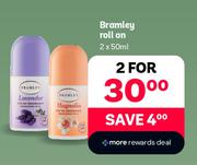 Bramley Roll On-For 2 x 50ml