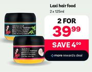 Laxi Hair Food-For 2 x 125ml