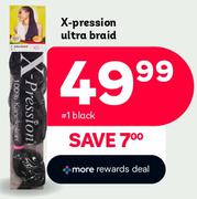X-Pression Ultra Braid (Black)
