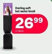 Darling Soft Hot Water Braid (Black)