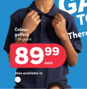 Colour Golfers 7-14 Years