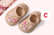 Baby Girls Clog Sandal (Sizes 1-4)