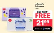 Johnson's Baby Soap-175g