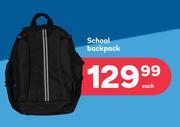 School Backpack-Each