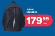 School Backpack-Each