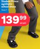 Student Prince Synthetic School Shoes (Size 7-1)-Per Pair