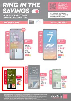 Edgars Mobile : Ring In The Savings (24 July - 06 August 2023), page 1