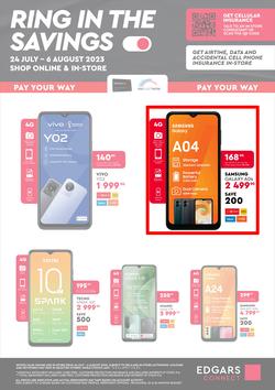 Edgars Mobile : Ring In The Savings (24 July - 06 August 2023), page 3