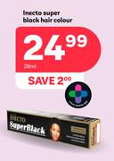 Inecto Super Black Hair Colour-28ml