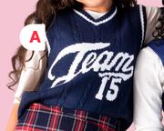 Girls Sleeveless Knitwear 7-14 Years