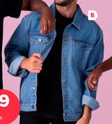 Mens Denim Jacket XS-XXL