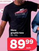 Mens Graphic Tees XS-XXL