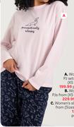 Women's PJ Sets XS-XXL (Priced From)-Per Set