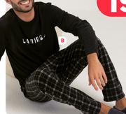 Men's PJ Sets XS-XXL (Priced From)-Per Set
