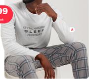 Men's PJ Sets XS-XXL (Priced From)-Per Set