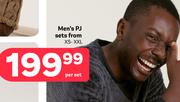 Men's PJ Sets From (XS-XXL)-Per Set