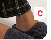 Men's Slippers From (Sizes 6-11)-Per Pair
