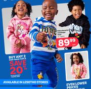 Kids Character Track Tops 2-7 Years (Priced From)