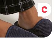 Men's Slippers Sizes 6-11 (Priced From)-Per Pair