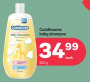 Cuddlesome Baby Shampoo-For 2 x 500ml