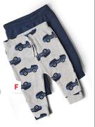 Babies 2 Pack Track Pants-Per Pack