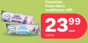 Essentials Home Fabric Conditioner Refill-500ml Each