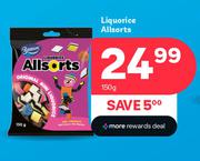 Liquorice Allsorts-150g