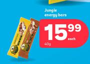 Jungle Energy Bars-40g Each
