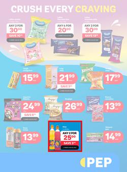 PEP : Crush Every Craving (24 September - 12 October 2025), page 1