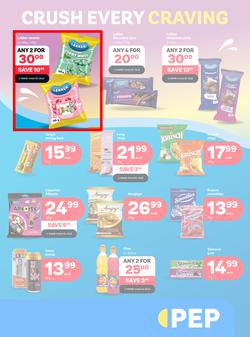 PEP : Crush Every Craving (24 September - 12 October 2025), page 1